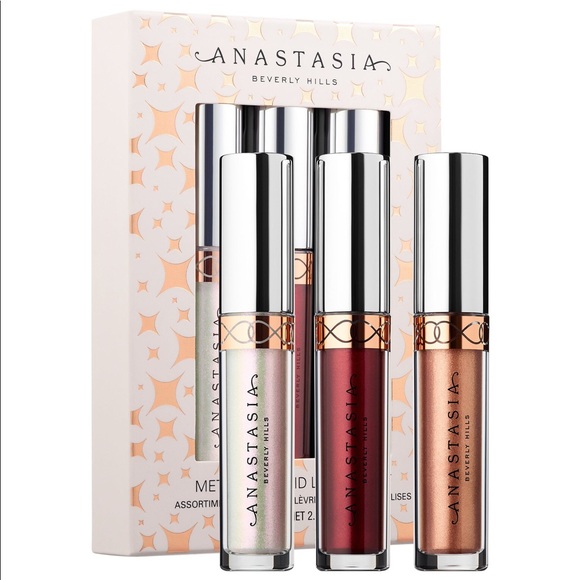 Anastasia Beverly Hills Other - ✨Anastasia BH Metallic Mini Liquid Lipstick Set